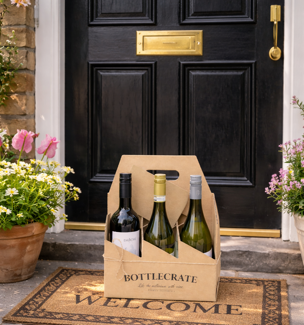 <h3>Like the <em>milkman,</em>  with wine.</h3><h4>Your weekend wine, sorted - <em>with bottles worth opening. </em></h4>